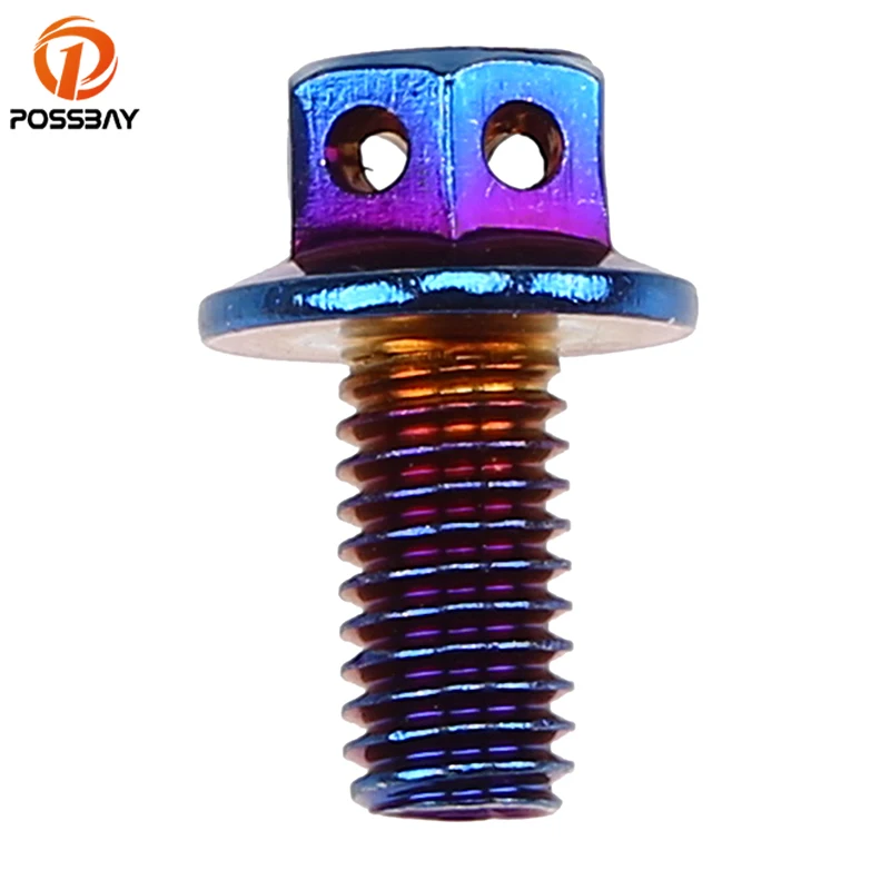

POSSBAY M6 Motorcycle Decorative Screw Stainless Steel Outer Hexagon Bolt Cap Motorbike Head Screw Moto Parts