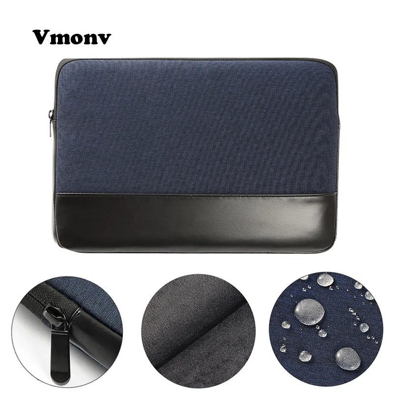 Vmonv Soft Laptop Liner Sleeve Case Notebook bag for Macbook Air Pro
