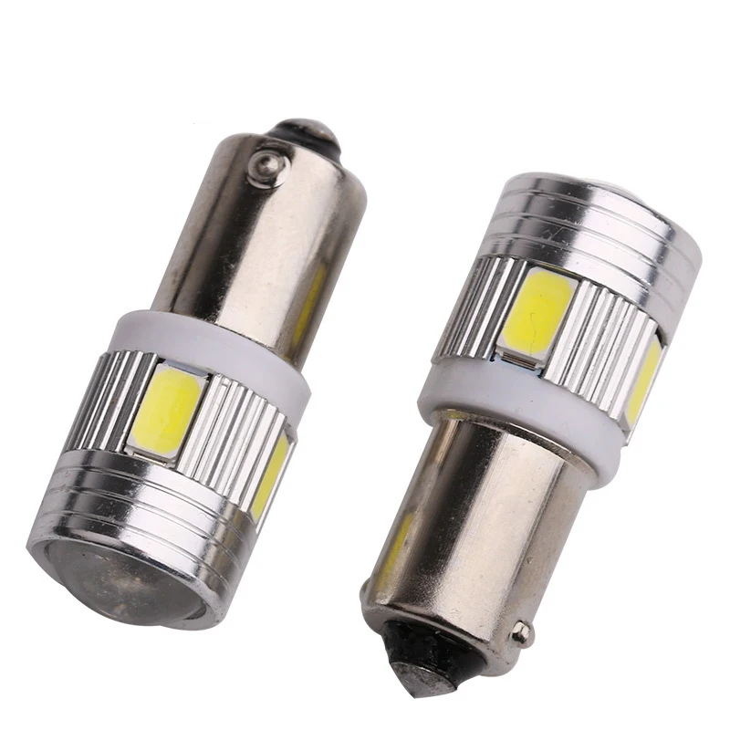 1 шт. T11 T4W 233 BA9S 5630 5730 SMD 6 светодиодный гирлянда для внутреннего купола лампочки Стоянкы Автомобилей Автомобиля светильник двери лампы дневные ходовые огни 12V Белый стайлинга автомобилей авто аксессуары