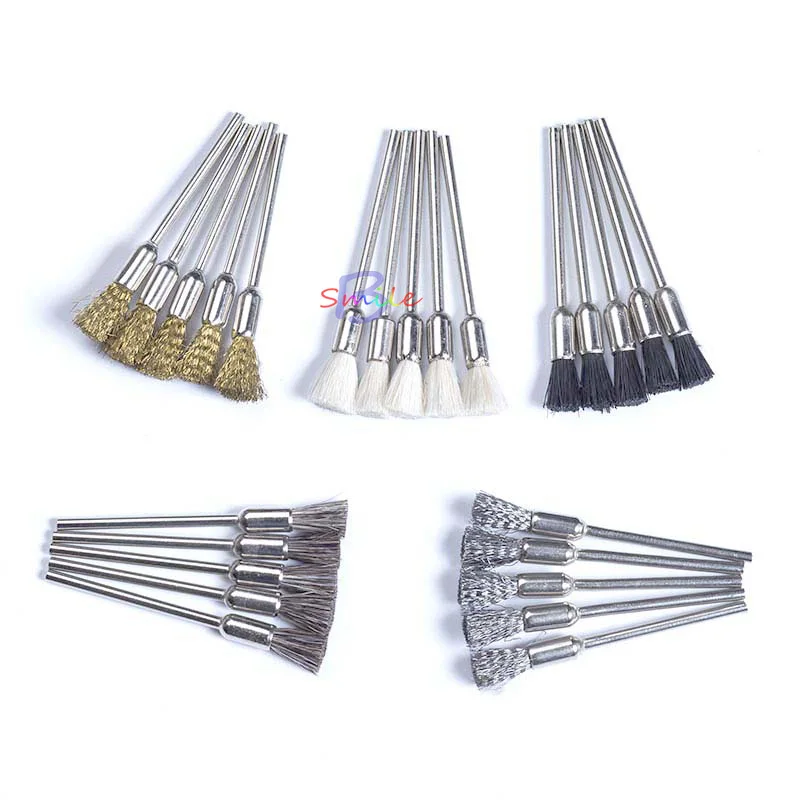 Dental Tool Stainless Steel Wire Brush Small Steel Brush For Drill
