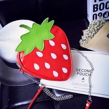 

2019 New Fashion Shoulder Mini Bags For Women Cute Ladies Strawberry Pattern Crossbody Female Messenger Bags Satchel Purse