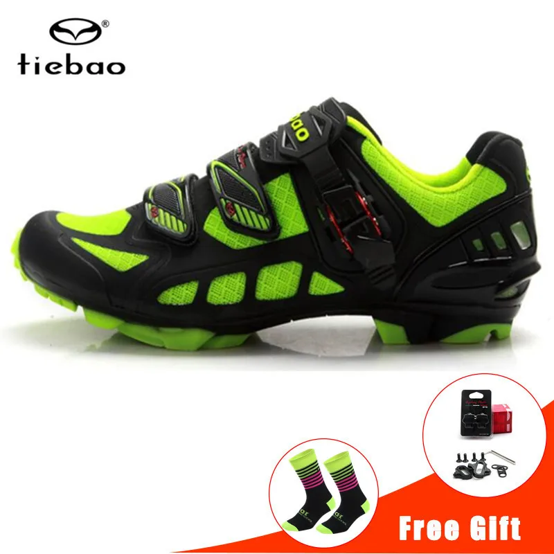 

Tiebao Cycling Shoes Men sneakers Women 2018 Sapatilha Ciclismo Mtb Outdoor Mountain Bike Ssports Bicycle Athletic Shoes