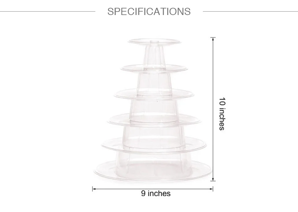 GT 6/10 ярусов Macaron Дисплей Стенд Круглый пирамида из Макарон кекс еда дисплей/торт стенд Свадебные украшения день рождения пользу