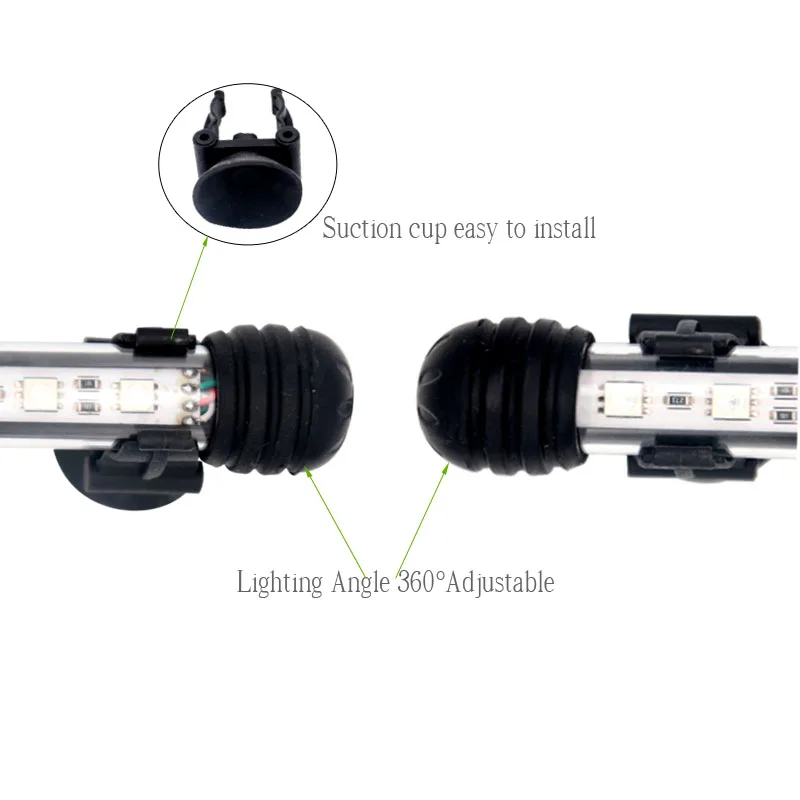 RGB Aquarium Light Marine Bluetooth Controller Fish Tank Led Lighting Fixture Submersible For Aquarium aquarium light aquarium lamp