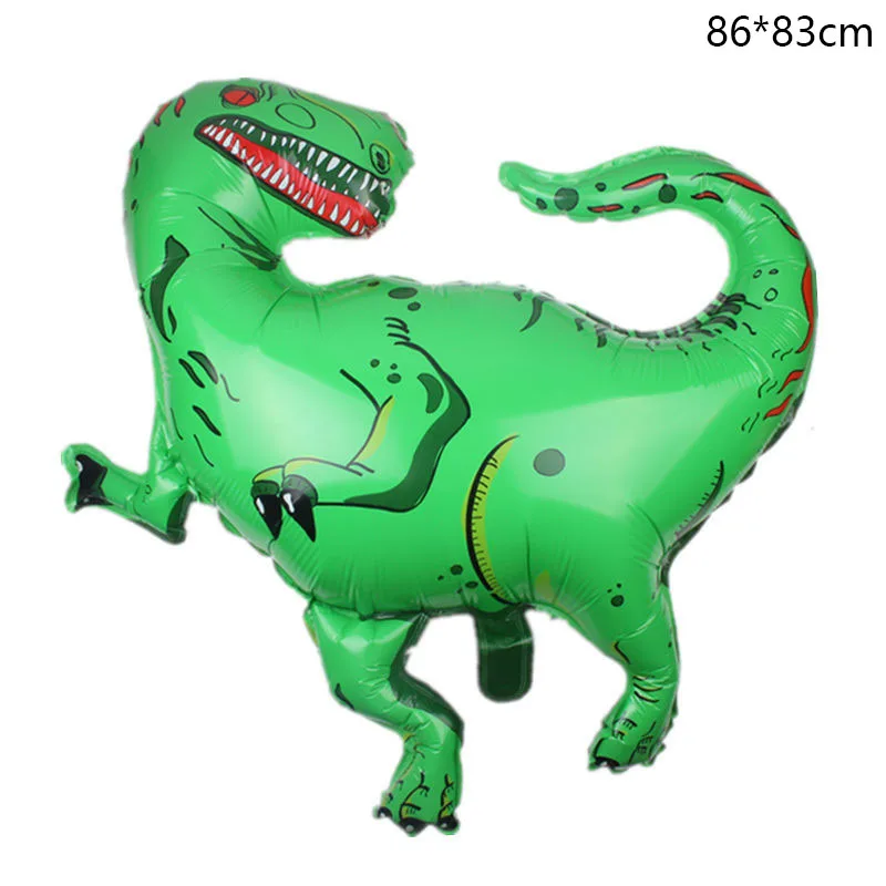 1 pcs Giant Dinosaur foil balloon boys animal balloons childrens dinosaur birthday party jurassic world decorations balloon