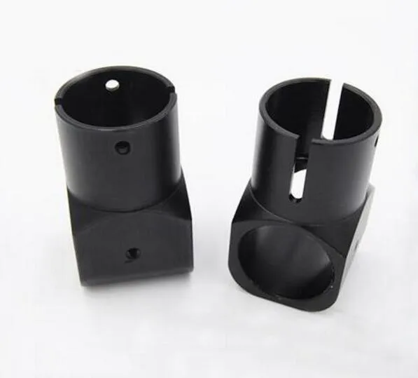 Multi axis aircraft Landing gear Aluminum Alloy three channel Tripod 16mm turn 16mm Carbon fiber tube connector UAV accessories Multi axis aircraft Landing gear Aluminum Alloy three channel Tripod 16mm turn 16mm Carbon fiber tube connector UAV accessories