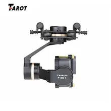 Таро 3D Металл 3 оси карданный для GOPRO 5 Квадрокоптер профессиональные Части RC Дрон аксессуары
