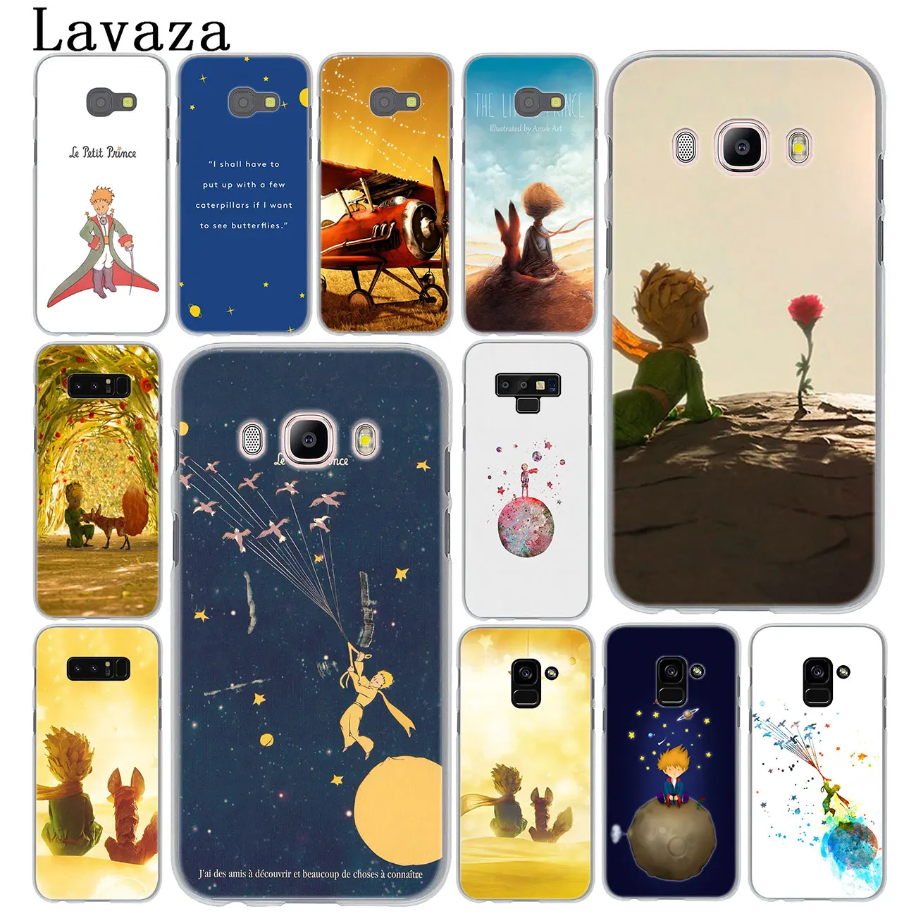 Чехол для телефона Lavaza The Little Prince Rose fox Samsung Galaxy Note 10 9 8 A9 A8 A7 A6 Plus 2018 A3 A5 2017 2016 2015 A2 |