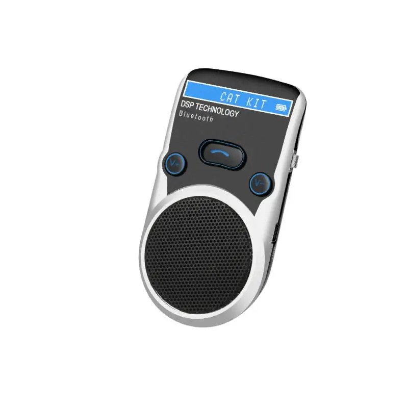 

G3 Solar Bluetooth hands-free car Call ID LCD English Display bluetooth speaker phone Wireless hand free car kit