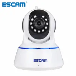 Escam QF002 Мини Wi-Fi IP Камера HD 720 P видеонаблюдения Камера Системы P2P ИК-двухстороннее аудио Micro SD слот для карты ночного видения