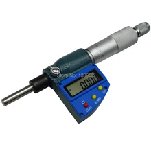 Высокое качество 25 мм цифровой микрометр Электронный микрометр головка 0-25 мм измерительный инструмент 0,001 мм