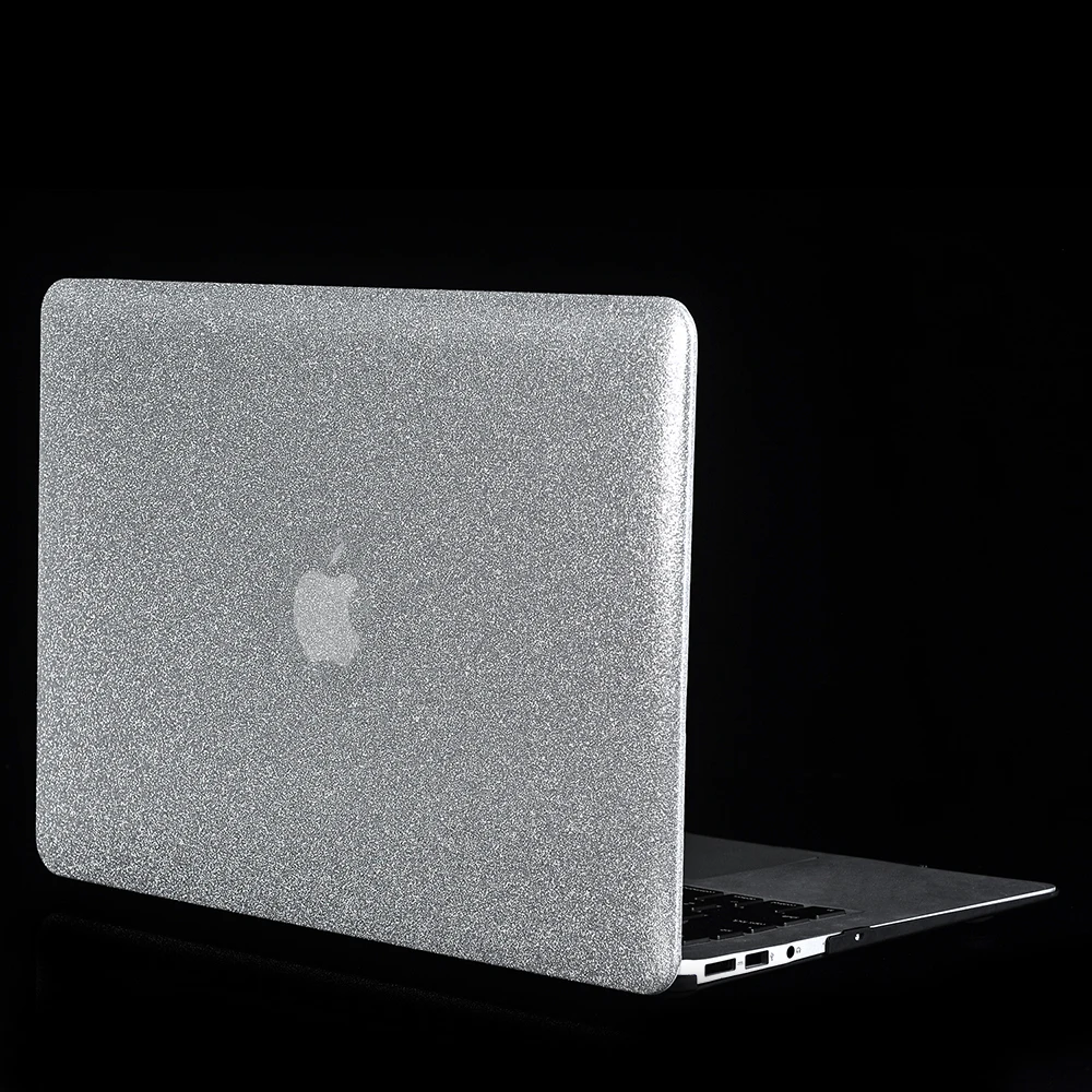 Тонкий блестящий чехол для MacBook Air Pro retina 11 12 13 15, Блестящий жесткий ПВХ чехол для MacBook Air 13 Pro 13 15 A1989 A1990 чехол