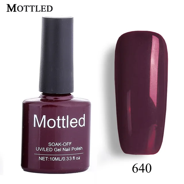 MOTTLED Nail Gel Polish High Quality Nail Art Salon Tips 80 Hot Sale