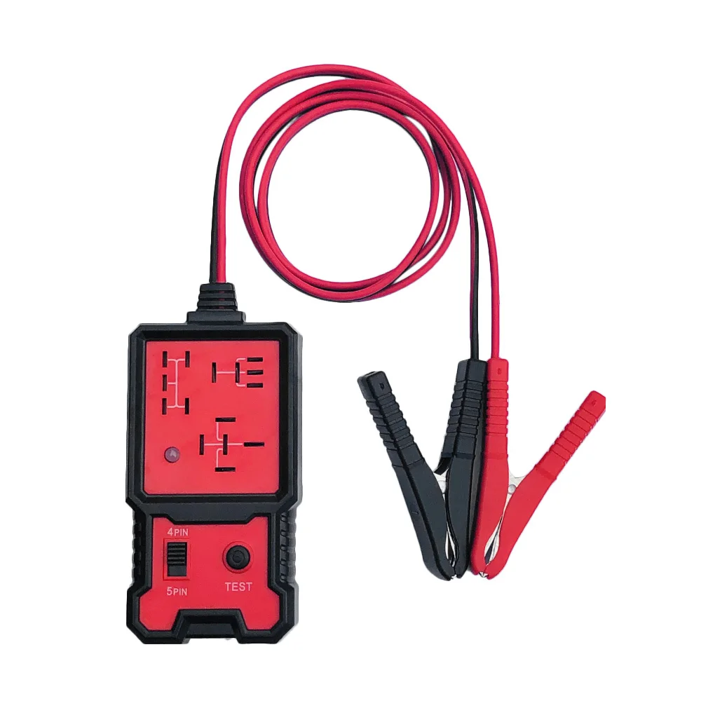 

Best Quality Automotive Electronic Relay Tester Alligator Clip Car Tester Diagnostic Tool for 12V Car