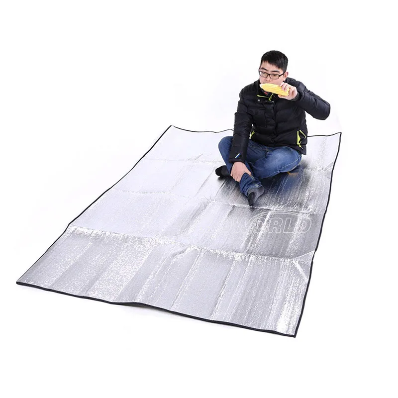 190*146 cm Outdoor Moistureproof PE Foam Tent Mats Camping Ground Cloth