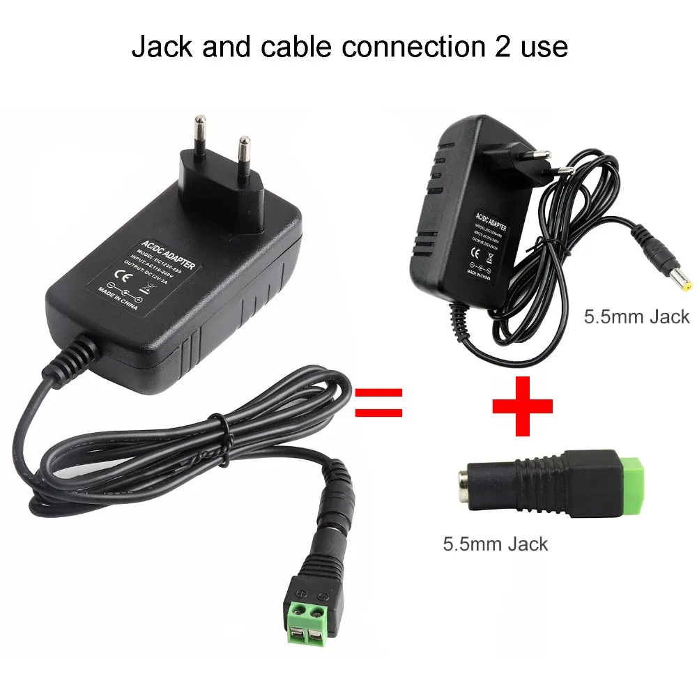 Лучшее качество питания DC12V 1A 2A 3A 4A 6A 8A светодиодный драйвер 12 В 12 вольт адаптер Трансформаторы освещения 110 В 220 В 220 ил