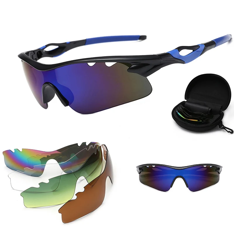 Men Cycling Glasses Photochromic Bicycle Sunglasses MTB Road Bike