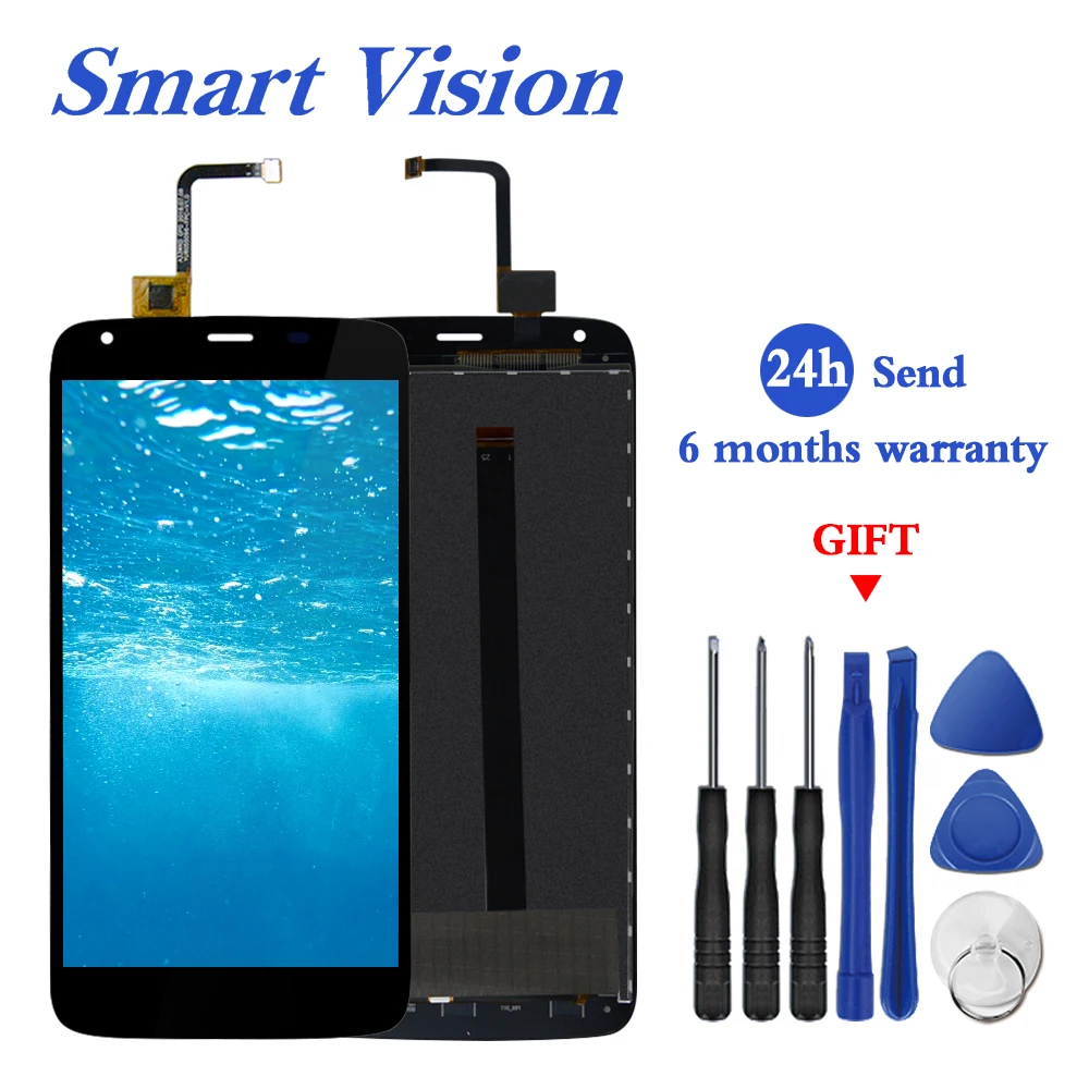 

For Original DOOGEE T6 LCD lcds Display+Touch Screen Digitizer Assembly Replacement DOOGEE T6 pro 5.5inch 100% Tested Screen