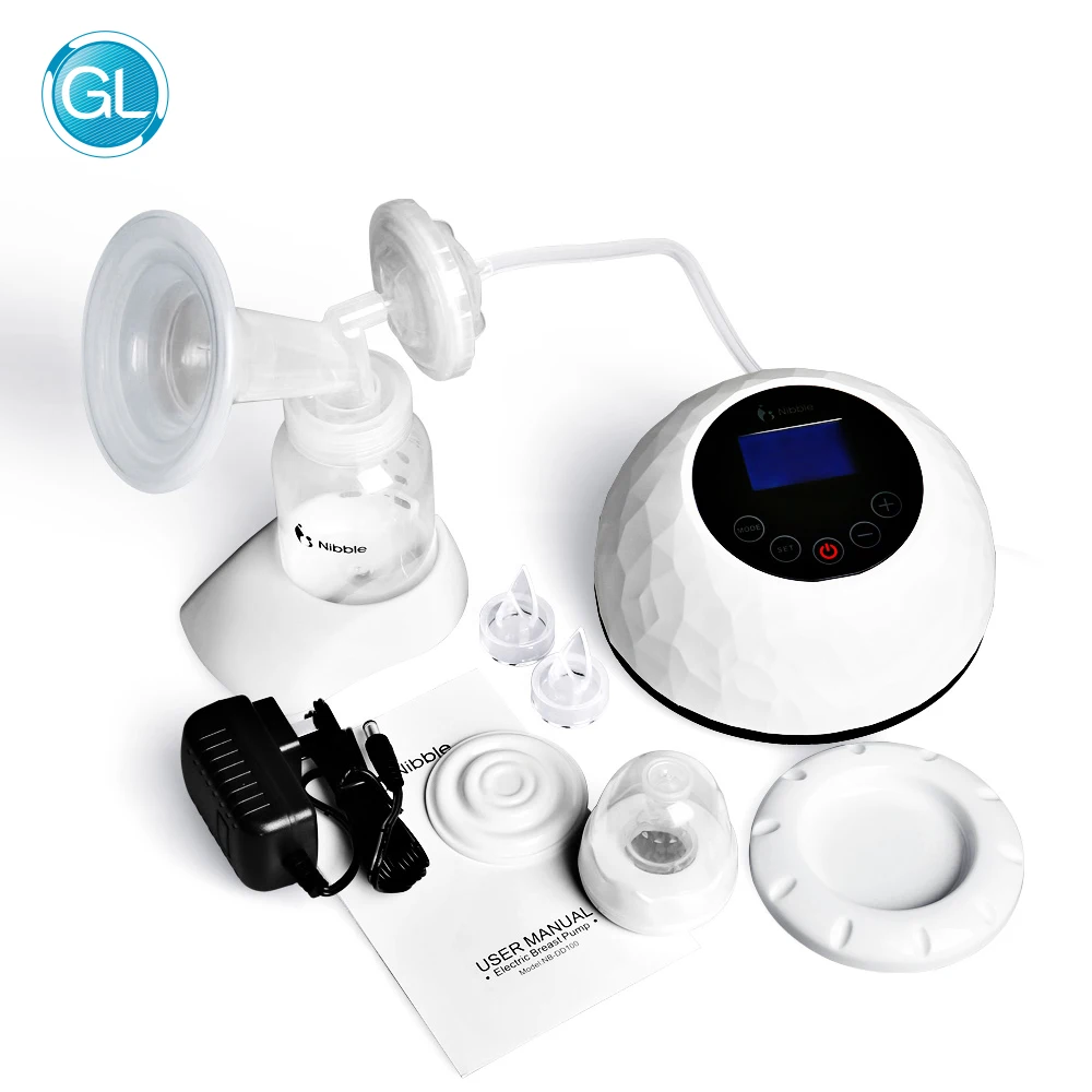 

GL Automatic Electric Breast Pump Touch Panel Control Baby Breast Milk Feeding Milk Suction Pump Baby Feeding with Milk Bottle