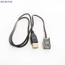 Biurlink автомобильный аудио мужской/женский удлинитель USB кабель адаптер для Honda Accord Civic CRV Jazz