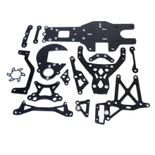 Baja комплект углерода углеродного волокна комплект модернизации для 1/5 HPI Baja 5B km Rovan