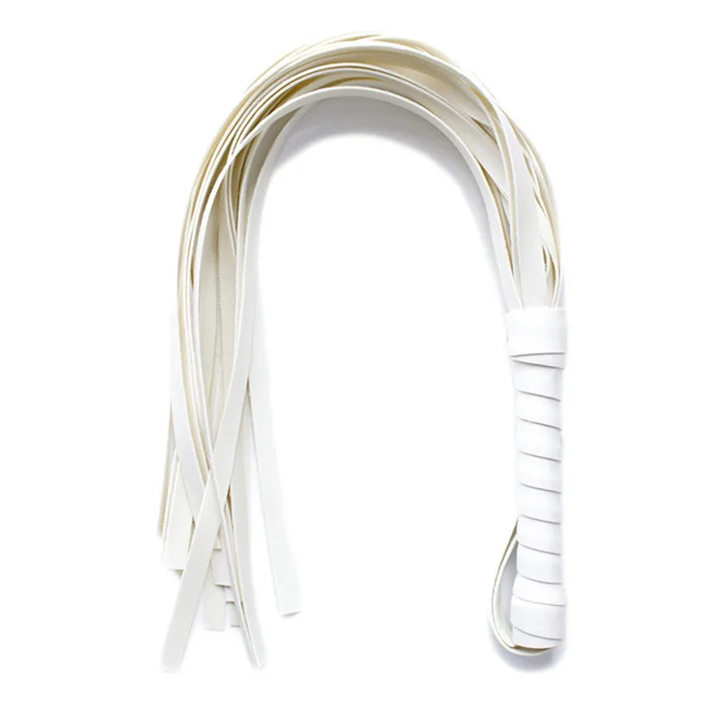 Morease Sex Role Play Kit Sexy Flirting Whip Handle Flogger SM Restraint for Couple Play Spanking Bondage Riding Crop Sex Toys 4