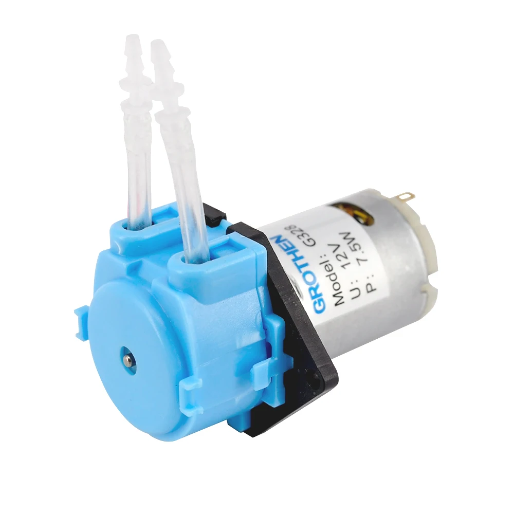 HOT DC Mini 12V/24V colour mini peristaltic pump dosing pump for