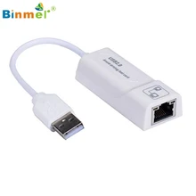 Binmer MotherLander 1 шт. USB 2,0 Ethernet адаптер 10/100/1000 Мбит/с Бесплатный привод быстрая карта Mar13
