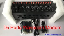 New Promotion 16 Port Wavecom Q24plus Modem Pool gsm Modem USB sms IMEI Change STK Function Multi sim