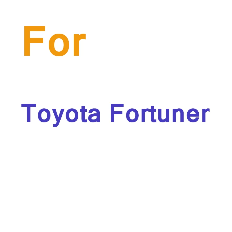 Cawanerl весь автомобиль уплотнительной ленты Комплект резиновое уплотнение края Обрезной уплотнитель для Toyota 4runner FJ Cruiser Fortuner Sequoia Venza - Цвет: For Toyota Fortuner