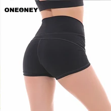 Короткие Deportivo Mujer Йога женские тонкие шорты для йоги, для бега сексуальный для спортзала шорты для женщин высокие эластичные байкерские шорты женские черные серые