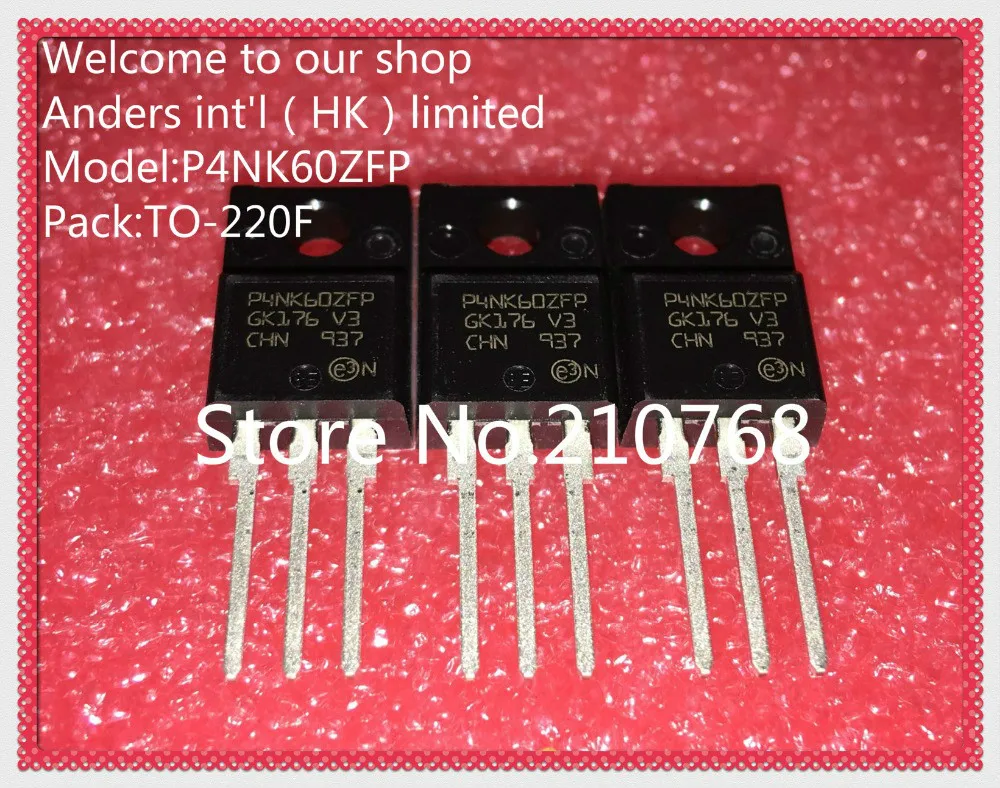100% Новый оригинальный P4NK60ZFP P4NK60Z P4NK60 новый с функцией | Электронные компоненты и