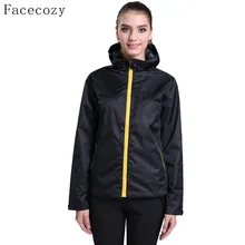 Fecocozy Женская осенне-зимняя походная куртка, куртка для рыбалки, кемпинга, Женская ветрозащитная спортивная куртка с капюшоном