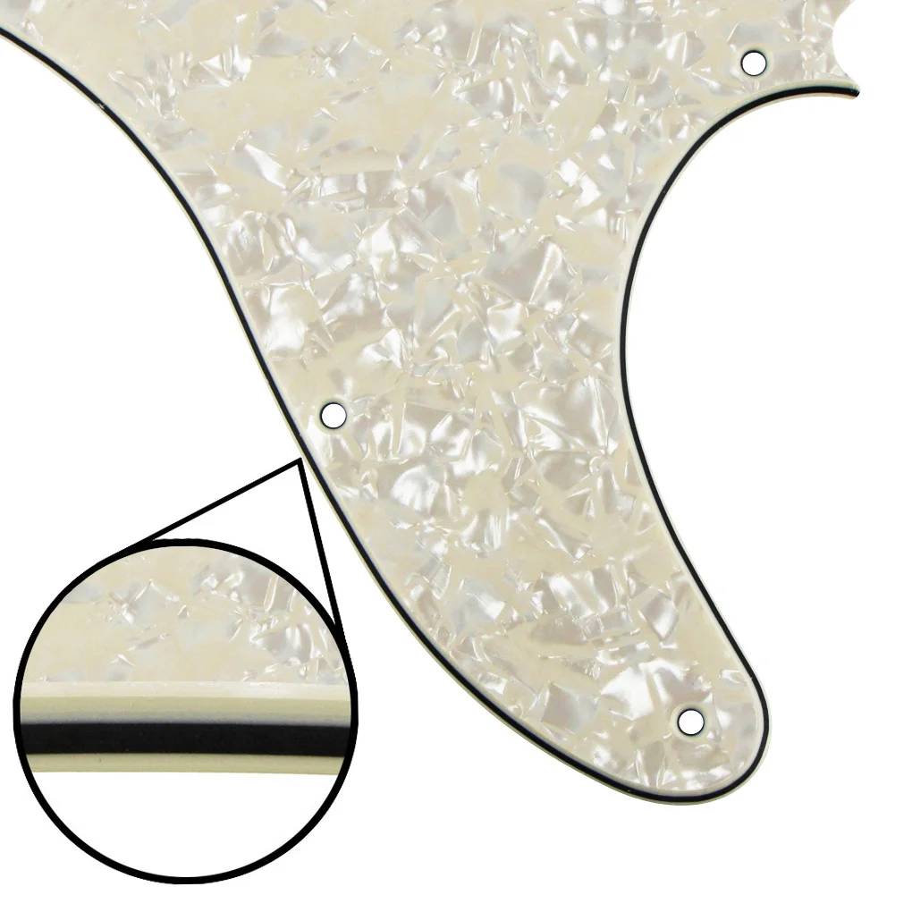 10 шт многоцветные Tele MINI Humbucker Pickguards 8 гитара отверстия Pickguards для Tele Guitar