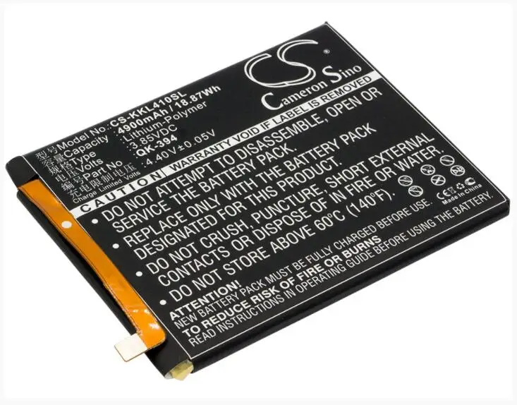 Cameron sino 4900 мА/ч, батарея для 360 1505-A01 1505-A02 N4S QK-394 для QIKU 1505-A01 360 N4S N4S QK-394