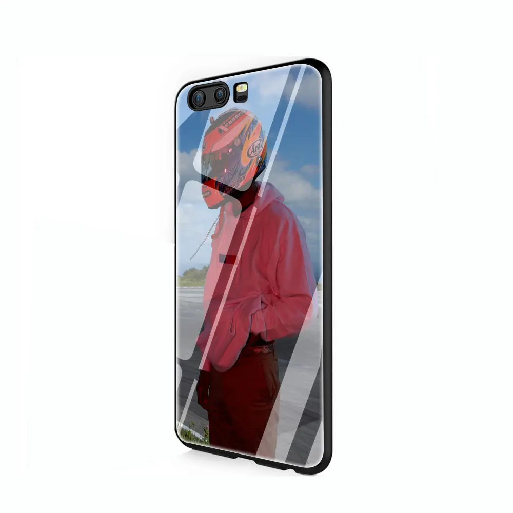 Рисунок Frank Ocean закаленное Стекло чехол для телефона чехол для huawei Коврики P 10 20 30 Lite рro Y9 Honor 8X 7A - Цвет: G7