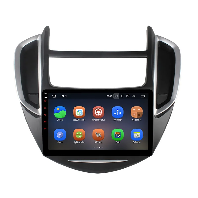 Lenvio 2G ram Android 7,1 автомобильный dvd-плеер для Chevrolet Trax 2013 радио gps навигация Мультимедиа четырехъядерный BT ips
