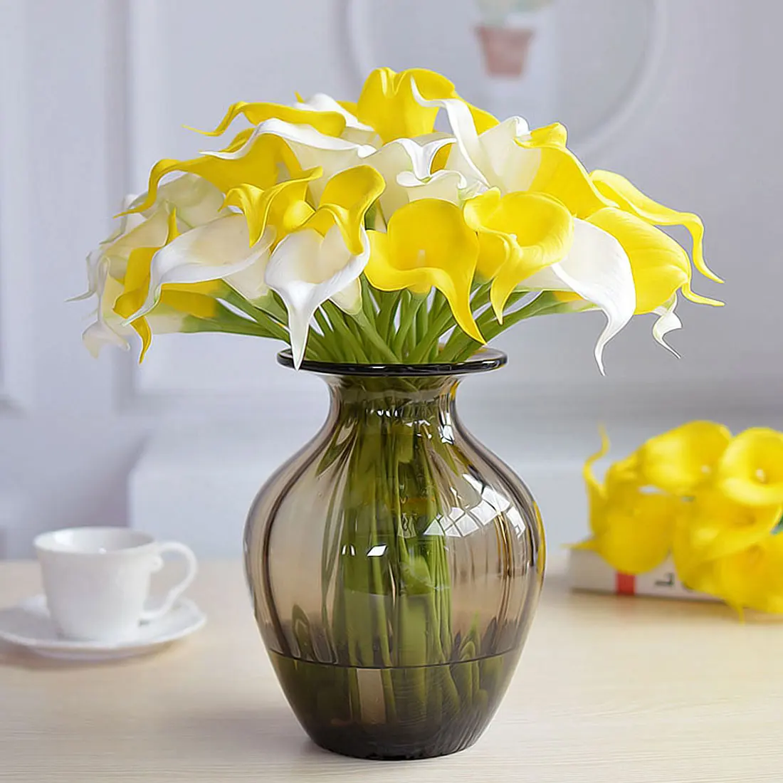 2pcs/lot Mini Calla Lily Artificial Flower For Wedding Party Home Room Decoration Marriage Shoes Hats Accessories Silk Flower 2pcs/lot Mini Calla Lily Artificial Flower For Wedding Party Home Room Decoration Marriage Shoes Hats Accessories Silk Flower