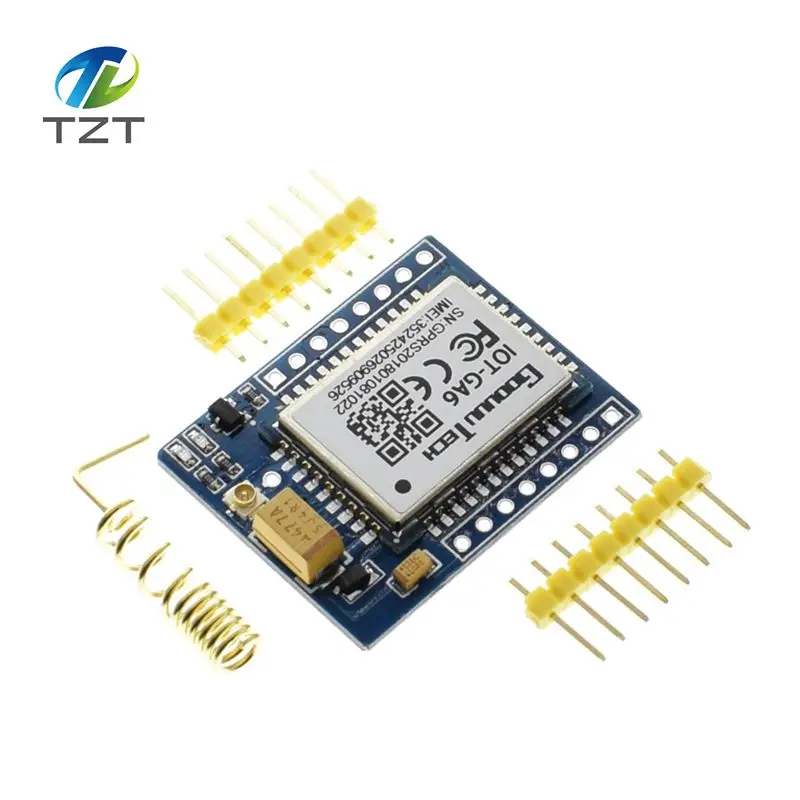 

Mini A6 GA6 GPRS GSM Kit Wireless Extension Module Board Antenna Tested Worldwide Store for SIM800L A6 MINI