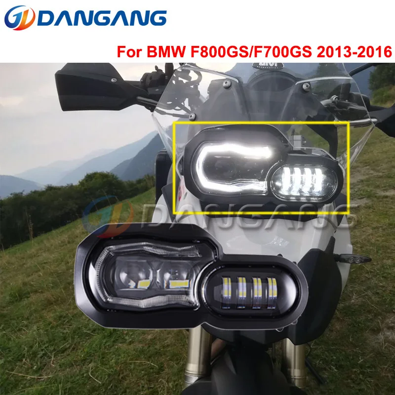  LED Projector Headlight Headlamp Angle eye Daytime running light For BMW F700GS F700 F800GS Adv F80 - 32828461014