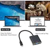 Кабель-конвертер kebidu с Type-C на VGA, USB 3,1, переходник типа «Папа-VGA» для Apple Macbook, Chromebook Pixel ► Фото 3/6