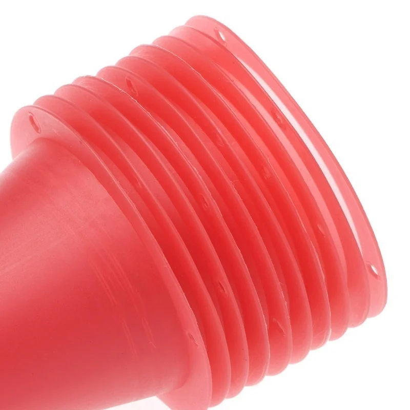10 Pcs skating Skateboard Mark CupSoccer Football Rugby Speed training Equipment Space Marker Cones Slalom Roller skate pile cup 10 Pcs skating Skateboard Mark CupSoccer Football Rugby Speed training Equipment Space Marker Cones Slalom Roller skate pile cup