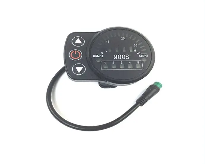 Ebike 24 В/36 В/48 В KT LED 900S светодиодный дисплей интеллектуальный измерительный прибор