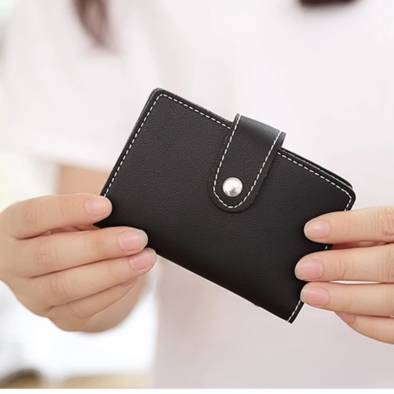 Wallet Card Holder Card Holder Credit Card Holder ID Card Holder Business Card Holder APP BLOG Women Men ID Credit Business Cards Holder Wallet Passport Cover Card Bag Case