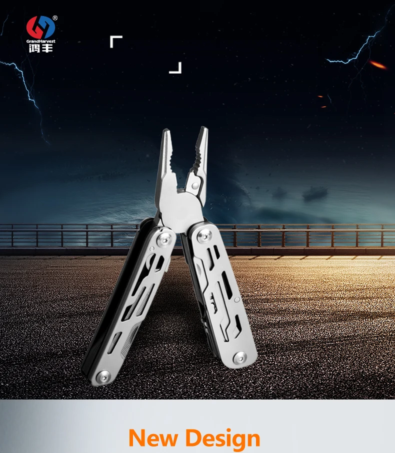Faca Multitools Alicate Kits EDC Tesoura De