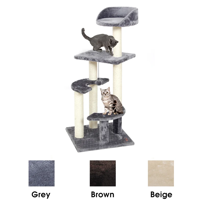 RU Domestic Delivery Cat Tree House for Cat Cat Tree Tall Cat Tower Bed With Scratching Post Kitten Toys Mascotas RU Domestic Delivery Cat Tree House for Cat Cat Tree Tall Cat Tower Bed With Scratching Post Kitten Toys Mascotas