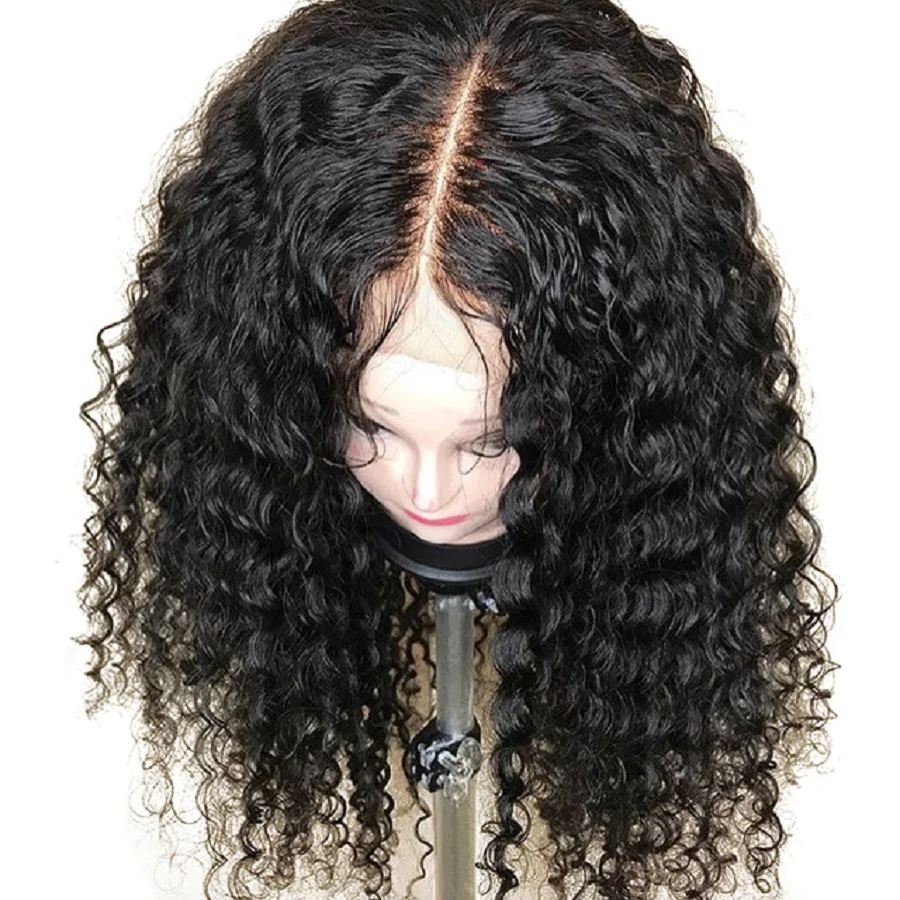 180% плотность бразильский 360 вьющиеся Синтетические волосы на кружеве al натуральные волосы парики Glueless Remy Синтетические волосы на кружеве
