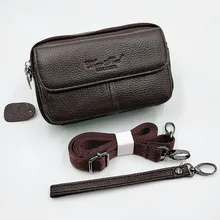 Модные сумки-мессенджеры из натуральной кожи для мужчин, сумка через плечо, мужская сумка-клатч для телефона, поясная сумка, мужской кошелек, поясная сумка