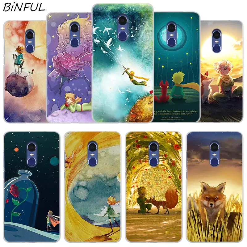 

The Little Prince with fox Cover Case for Xiaomi Redmi 3 3S 6 Pro S2 4A 4X 5A 6A 5 Plus Note 5A Note 7 3 4 4X 5 6 Pro Mi 5X