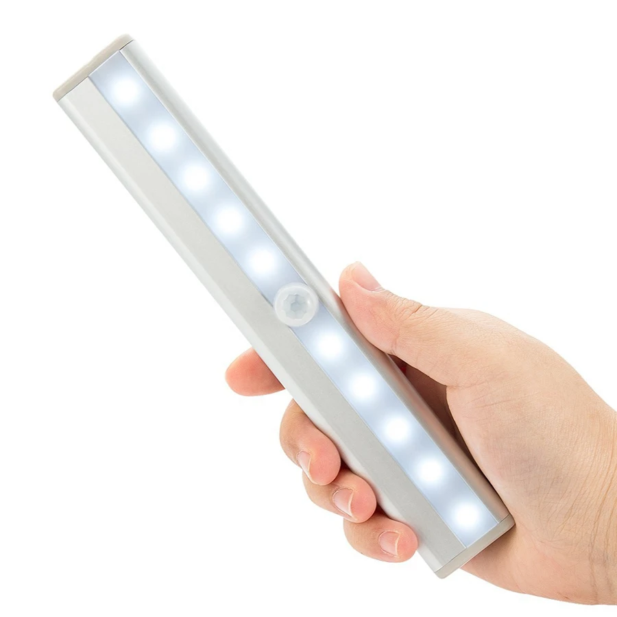 

2 pcs LED night light motion sensor lamp Wireless Motion Sensor Night Light For Cabinet Drawer Staircase Workshop Bedroom Garag